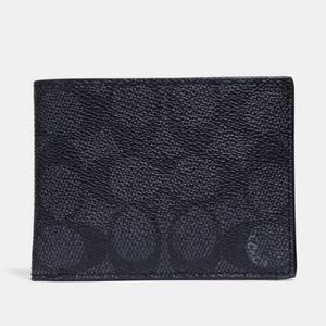 Coach Signature Billfold Wallet